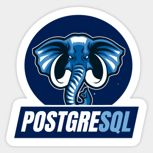 PostgreSQL Database Sticker